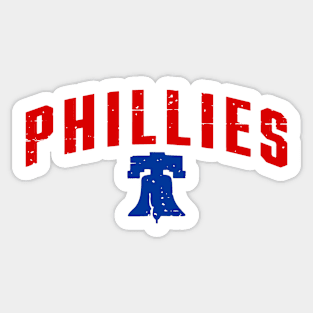 PHILLIES with Liberty Bell Sticker